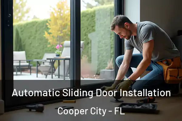  Automatic Sliding Door Installation Cooper City - FL