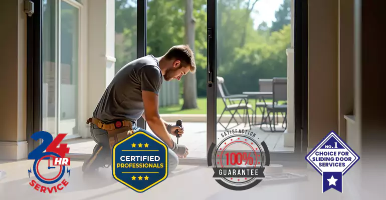 Sliding Door Strike Plate Repair in Cooper City