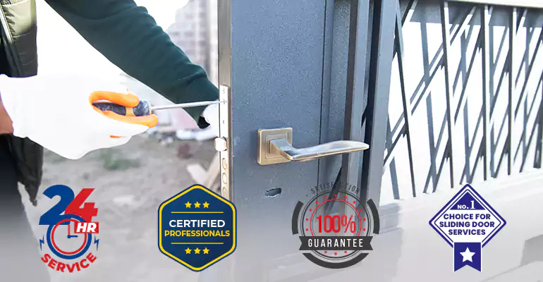 Steel Door Bottom Repair in Cooper City