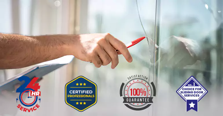 Sliding Glass Door Track Repair in Cooper City