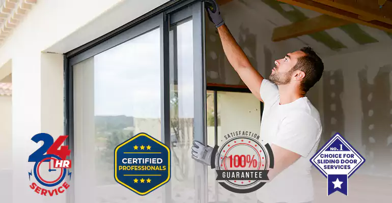 Sliding Glass Door Track Repair Service in Cooper City